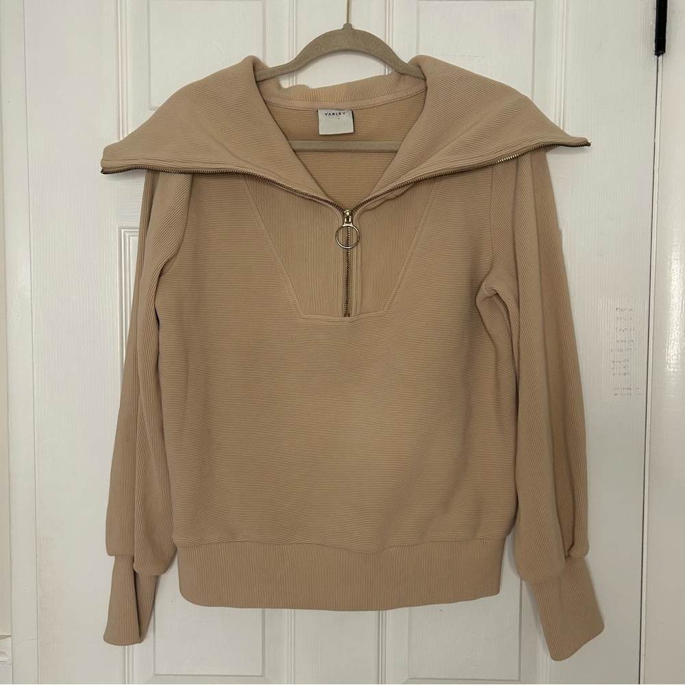 Varley Flawed Vine Half Zip Pullover Sweatshirt